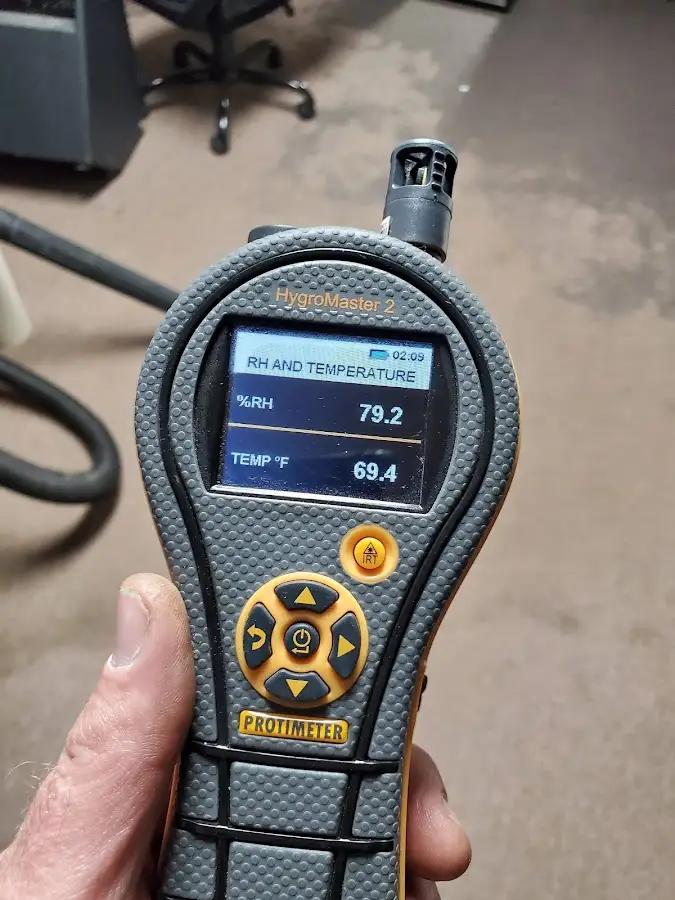 Moisture meter humidity assessment for Mold Remediation & Removal in Jefferson